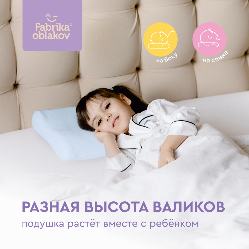 Арт_М.1.2.3_ФО_Ортопедическая подушка_эрго kids_голубая_детская_05